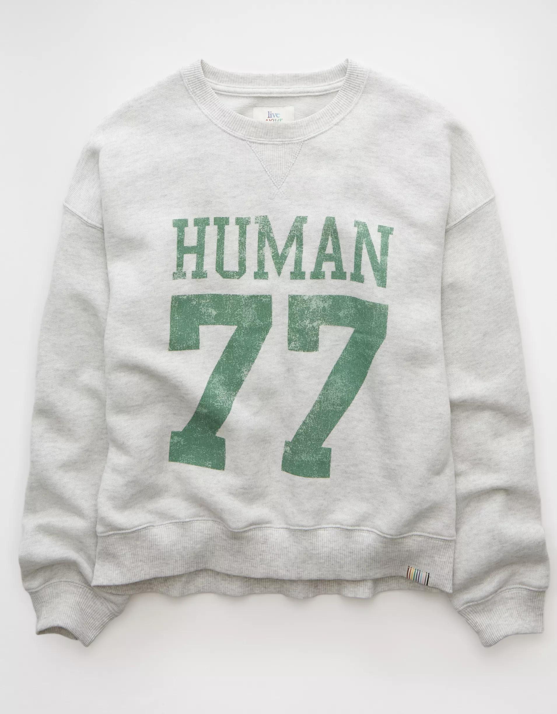 AE Relaxed Fit Pride Graphic Sweatshirt Product Image