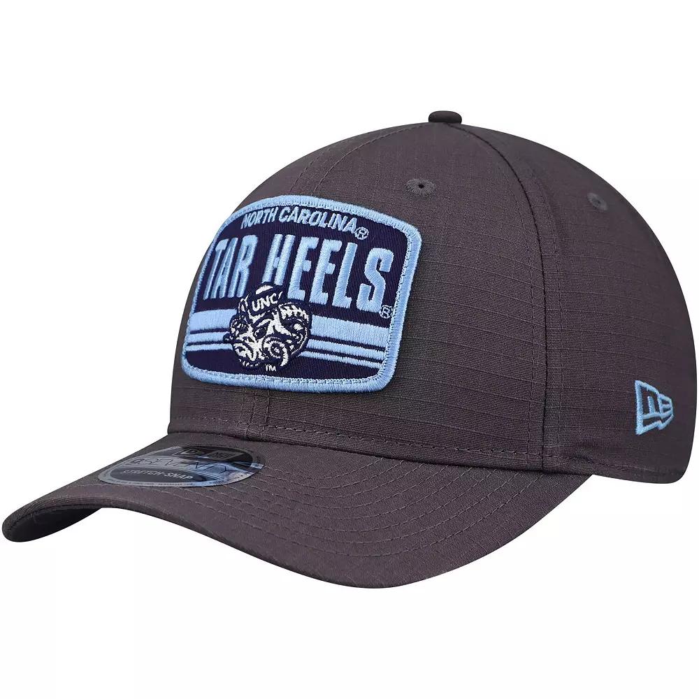 Men's New Era Charcoal North Carolina Tar Heels Team Elevated 9SEVENTY Adjustable Hat Product Image
