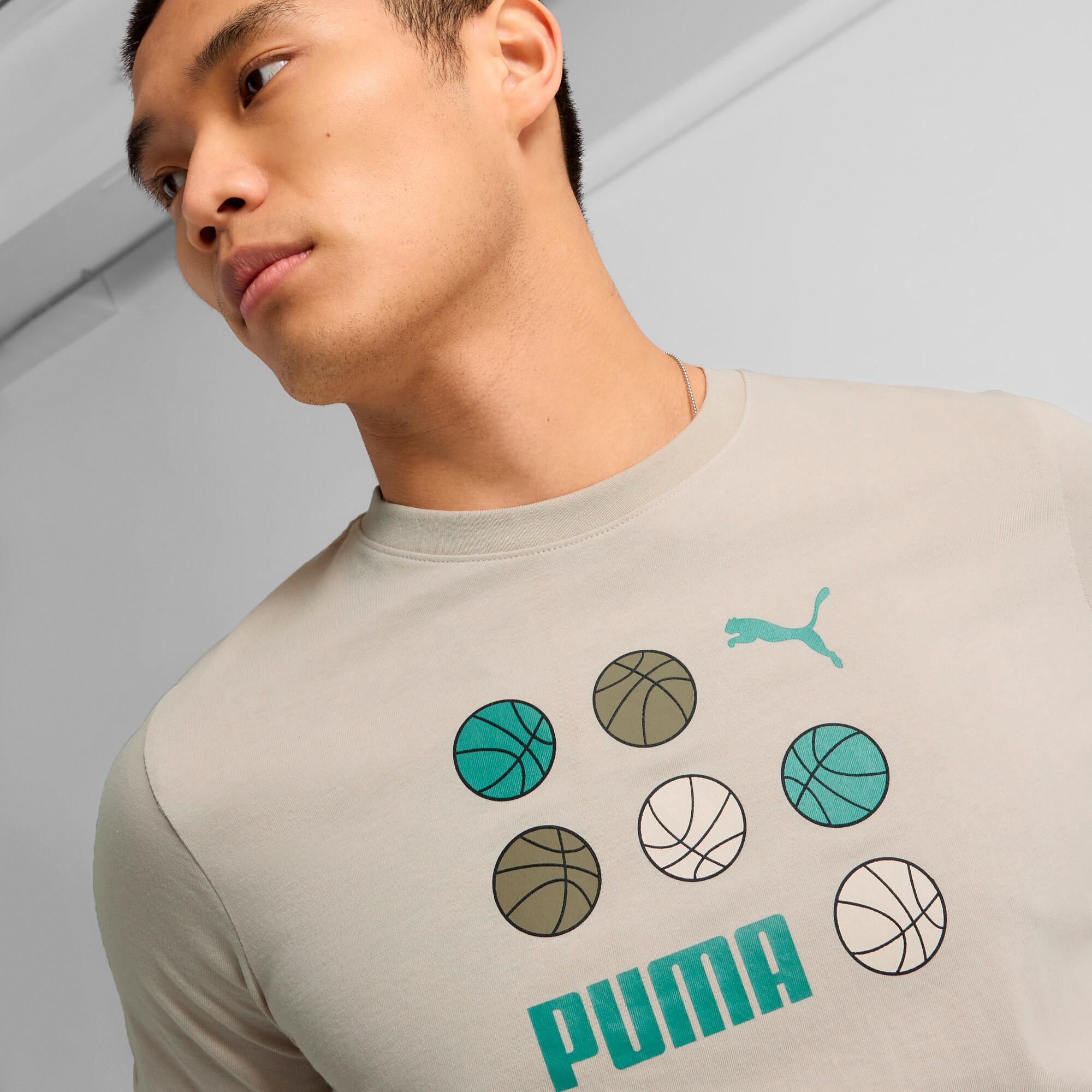 PUMA GRAPHICS BBall Men's T-Shirt Product Image