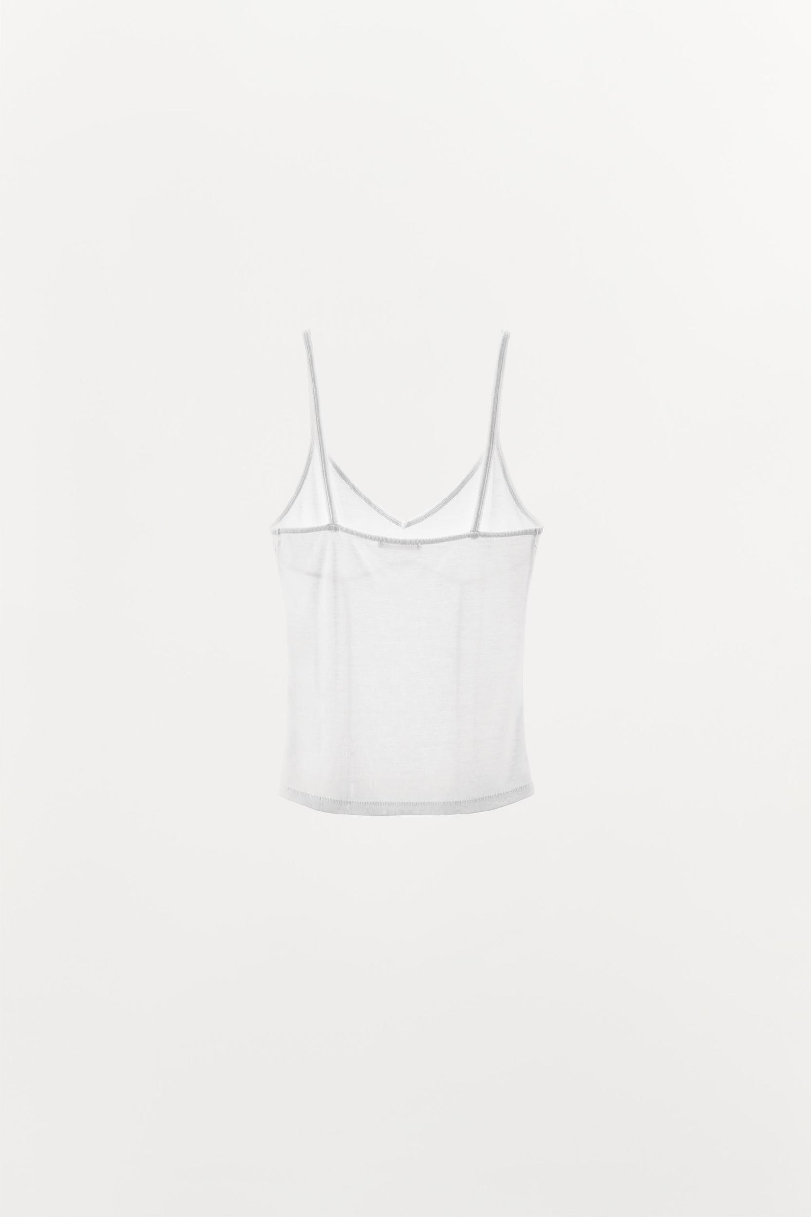 STRAPPY TOP WITH SEAMS Product Image