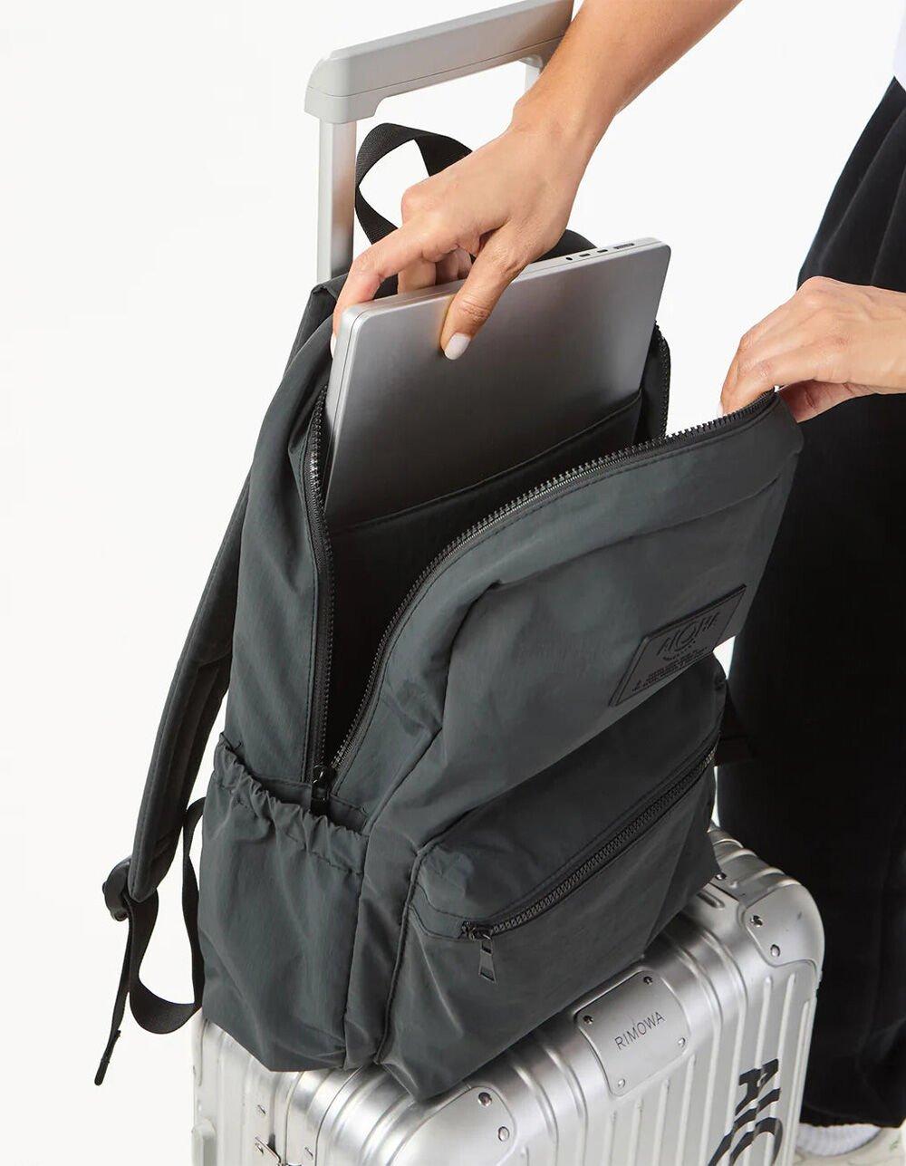 ALOHA COLLECTION Keep It Light Backpack - OLIVE Product Image