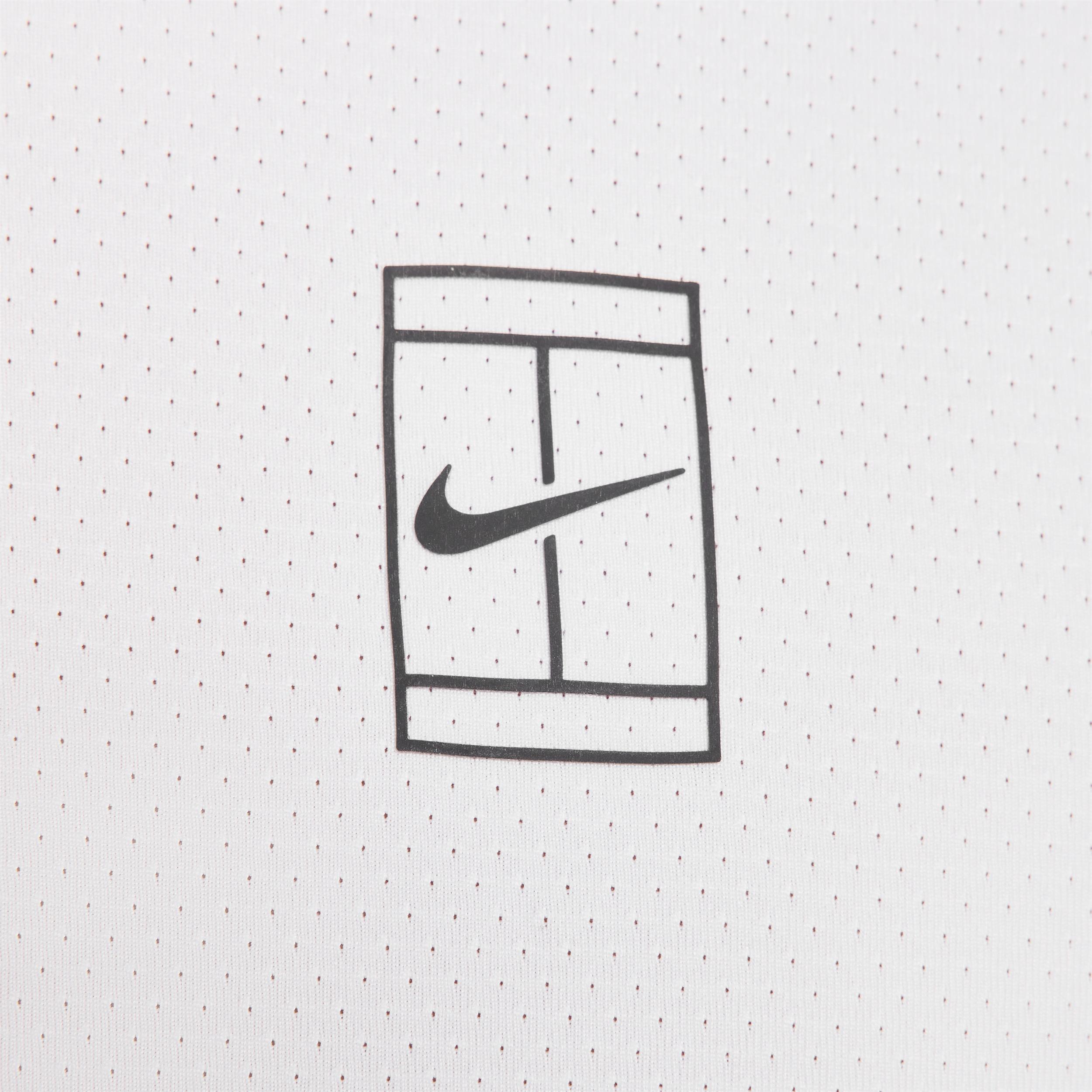 Nike Mens Court Advantage Dri-FIT Tennis Polo | FZ6907-100 Product Image