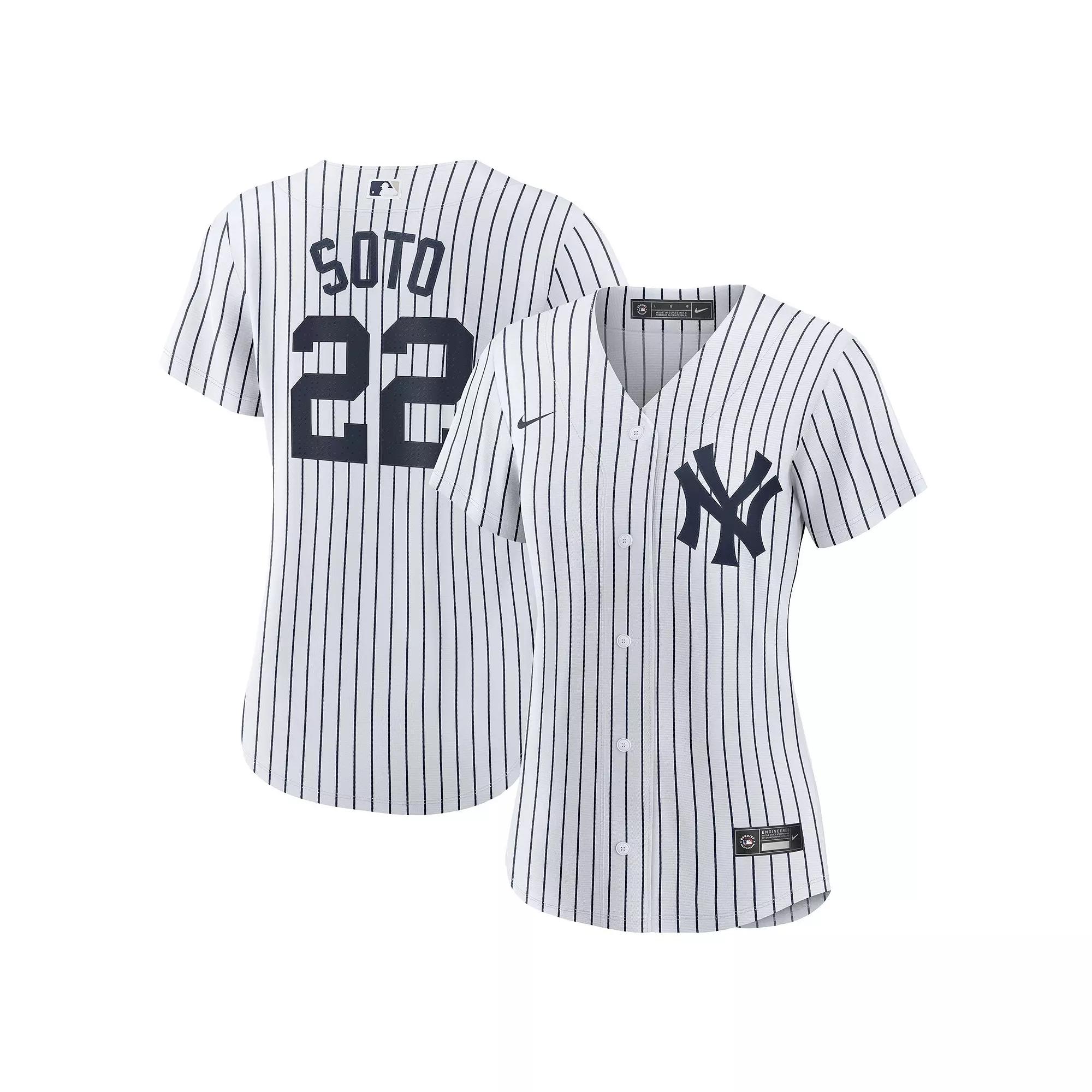 Women's Nike Juan Soto White New York Yankees Home Replica Player Jersey, Size: Large Product Image