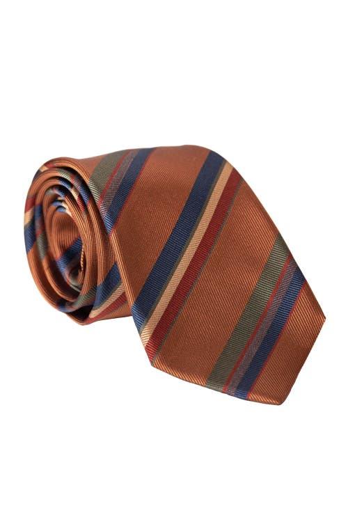 Elizabetta La Vigna - Extra Long Printed Silk Tie for Men Product Image