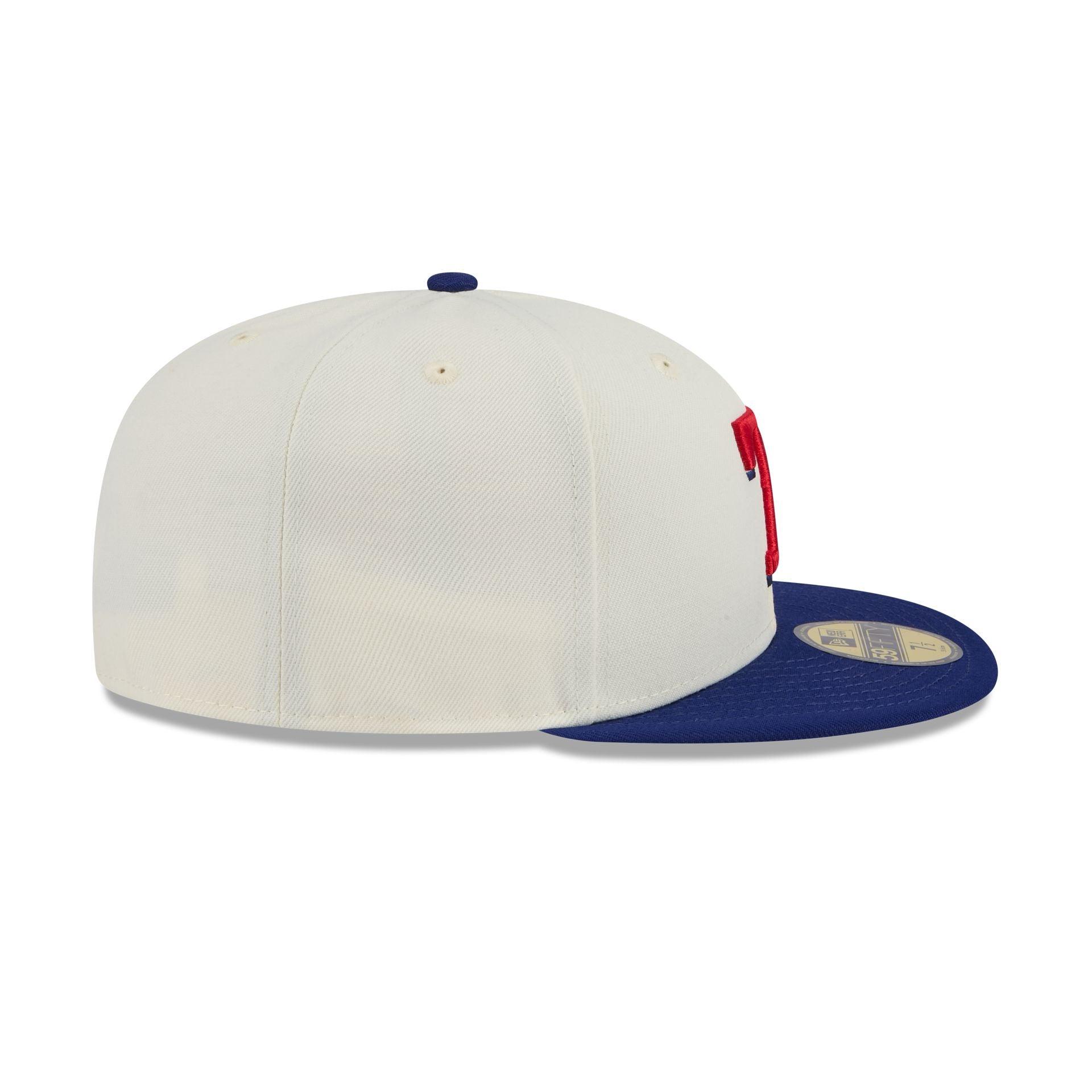 Texas Rangers Chrome 59FIFTY Fitted Hat Male Product Image