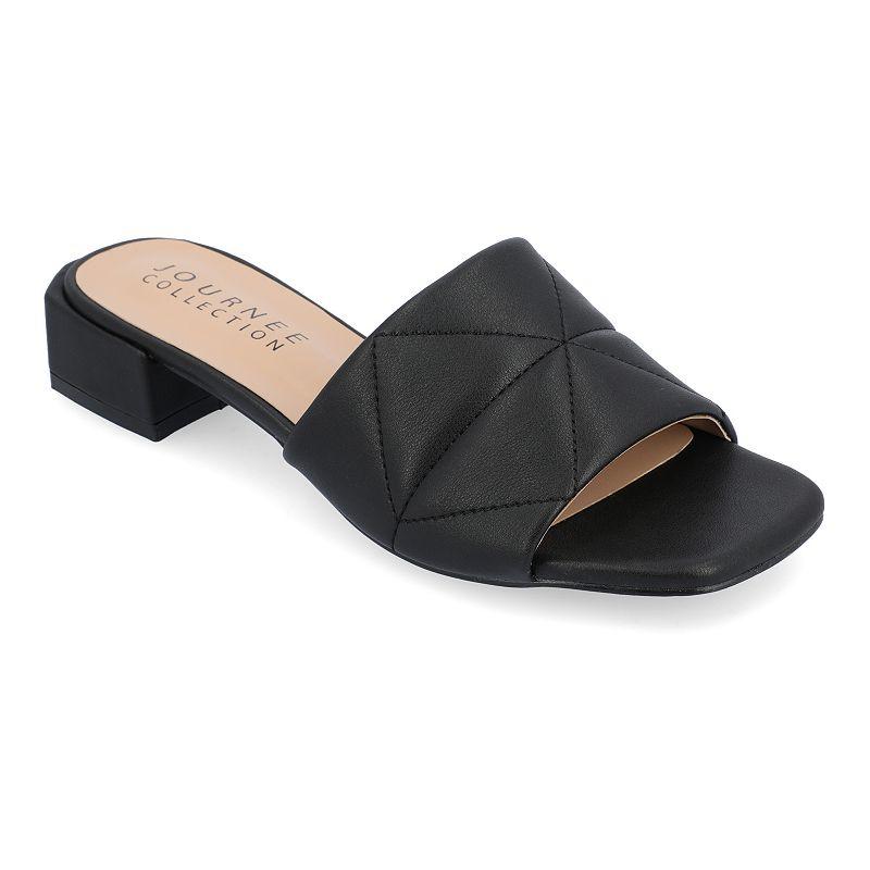 Journee Elidia Women's Block Heel Sandals,  Product Image