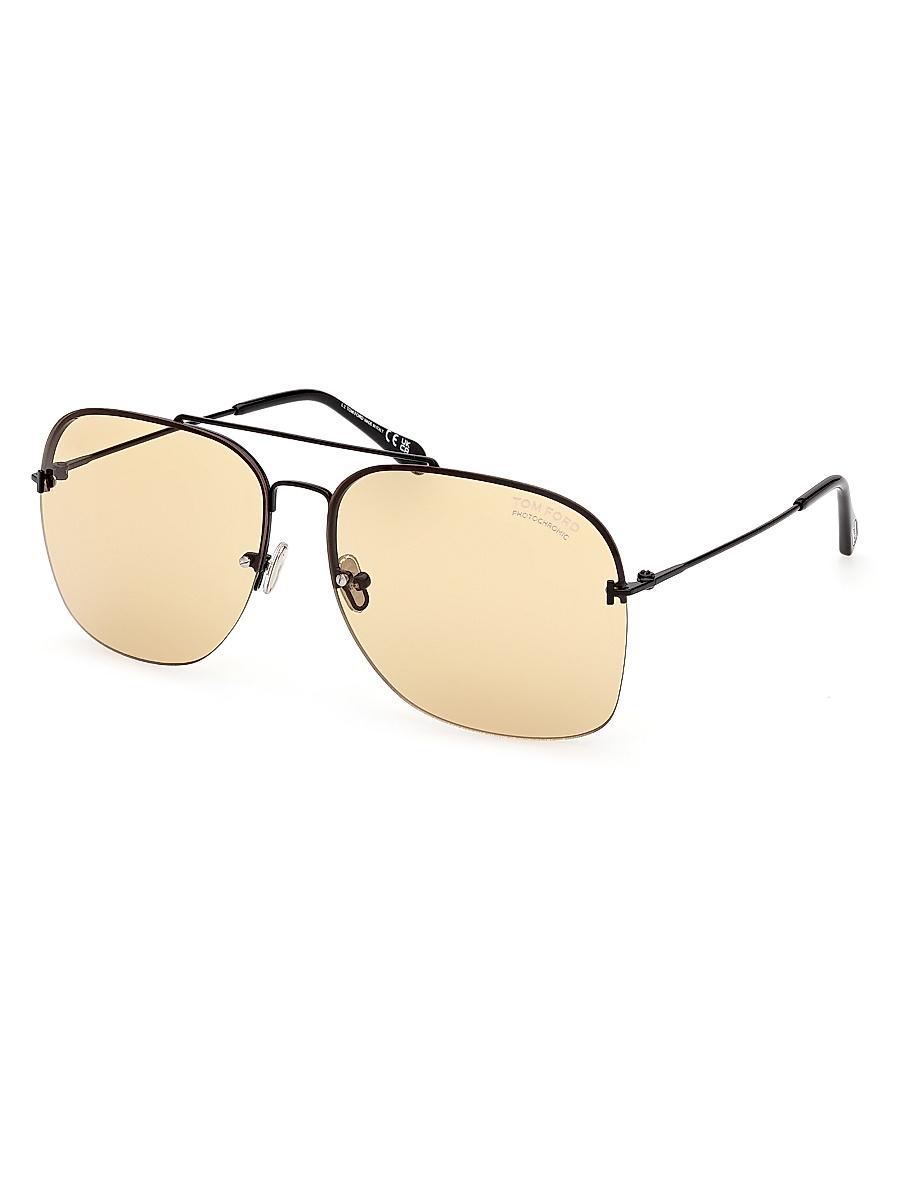 Mens Mackenzie 64MM Aviator Sunglasses Product Image
