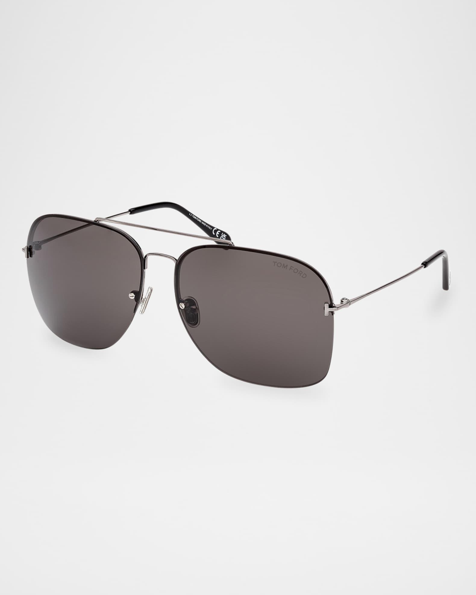 Men's Mackenzie-02 Metal Photochromic Aviator Sunglasses Product Image