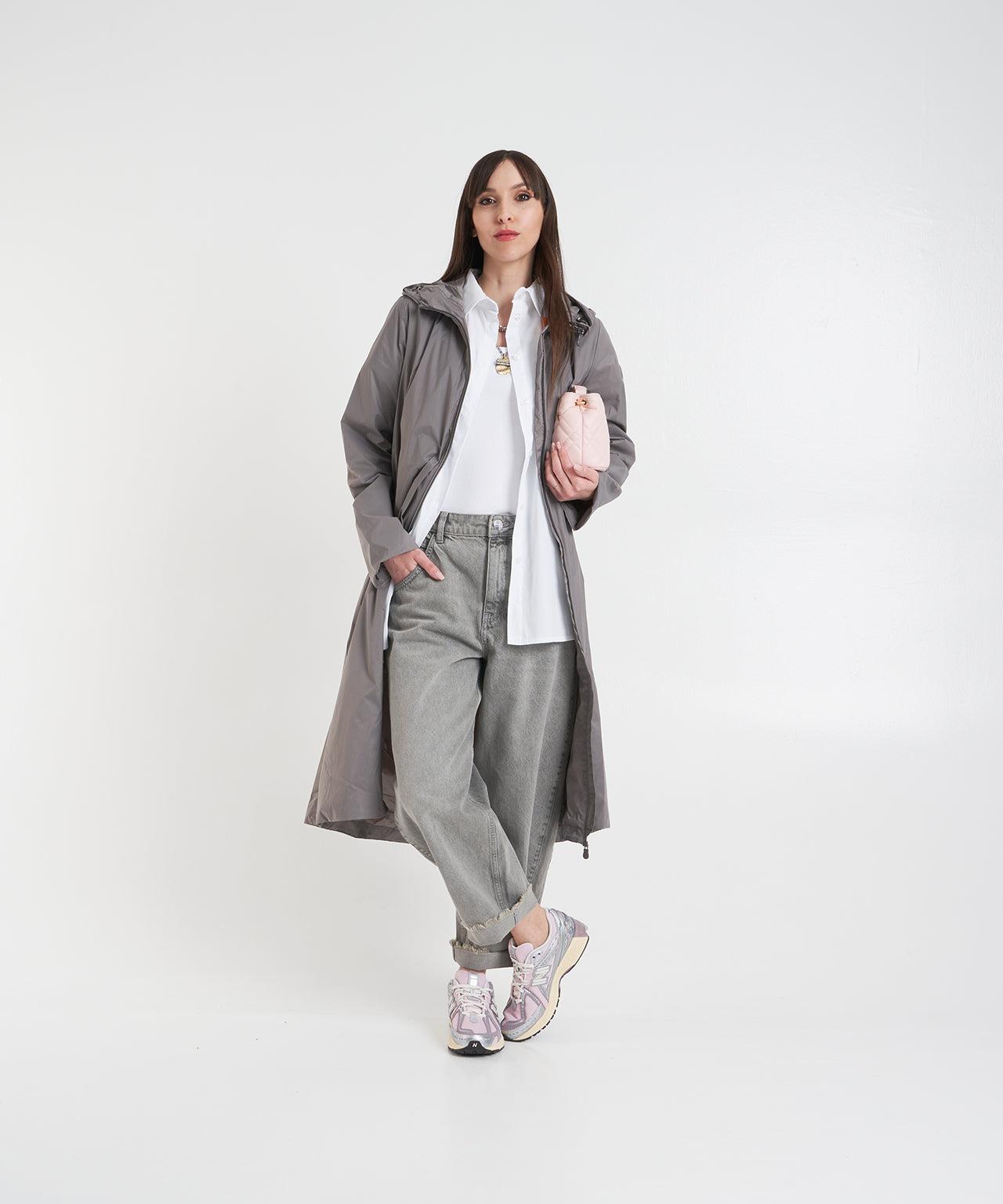 Oversized cotton blouse Product Image