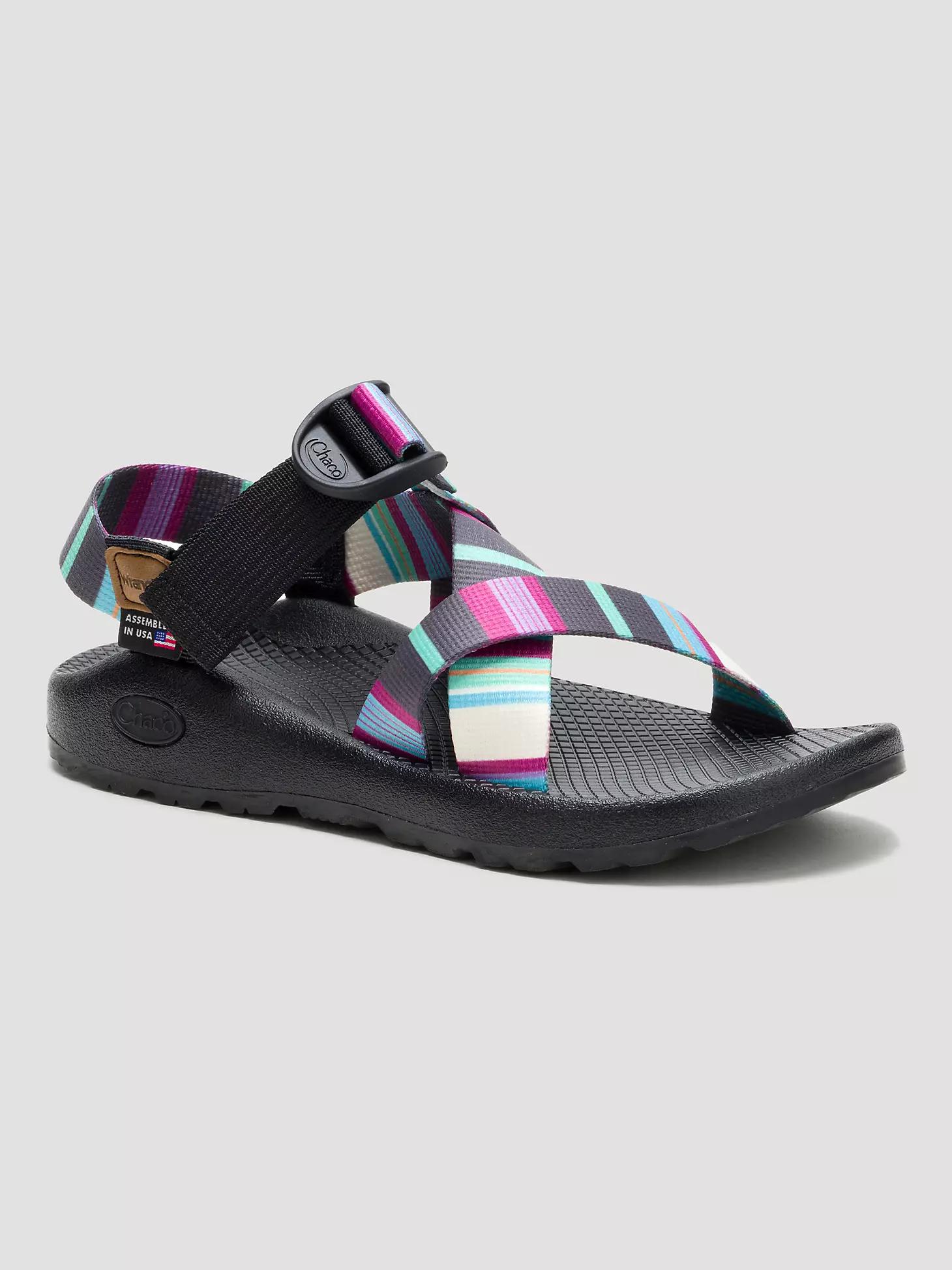 Chaco x Wrangler Women's Mega Z Brushpopper Classic Sandal in Popper Blueb Product Image