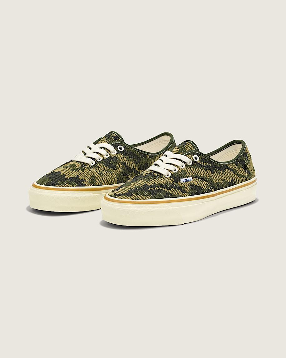 Premium Authentic Shoe in Antique Gold / Green| Vans US Product Image