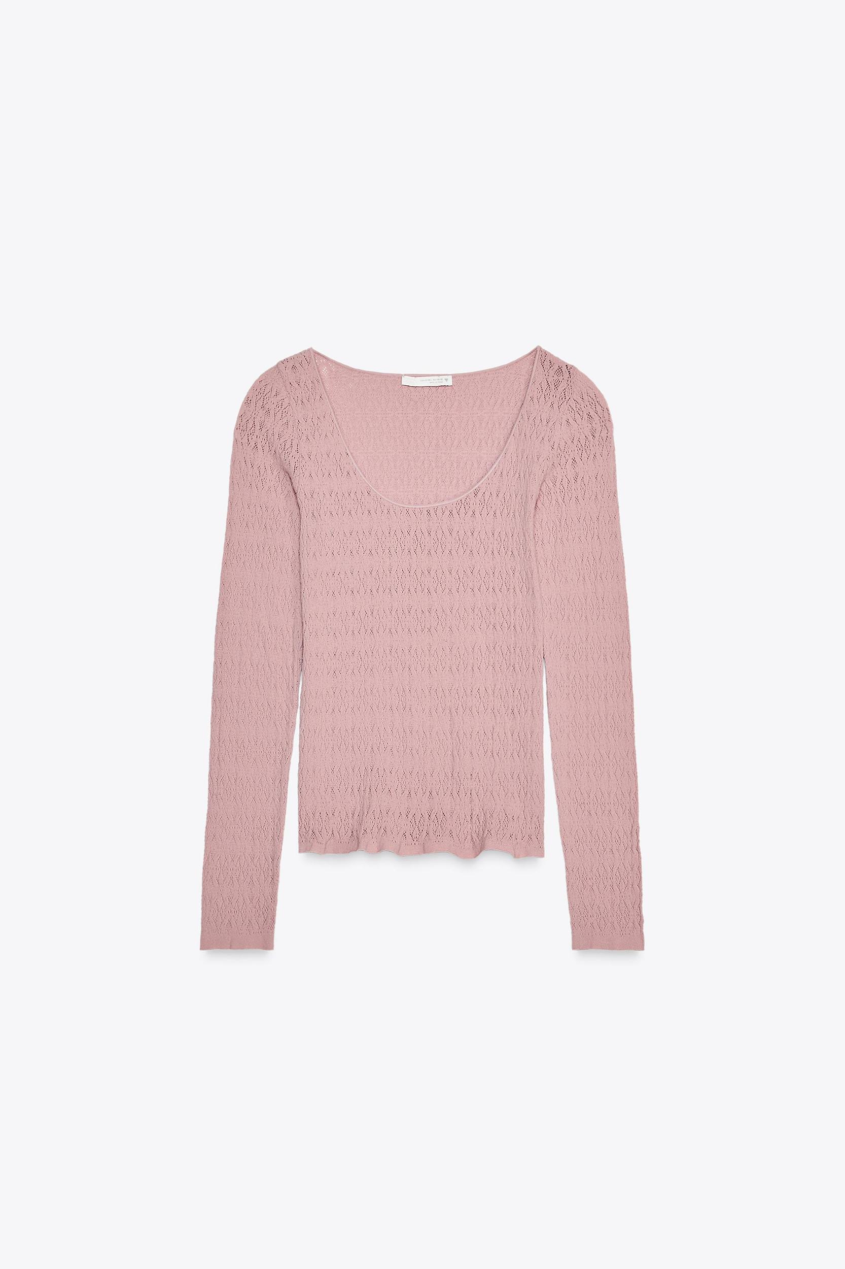 SEAMLESS LACE TOP Product Image