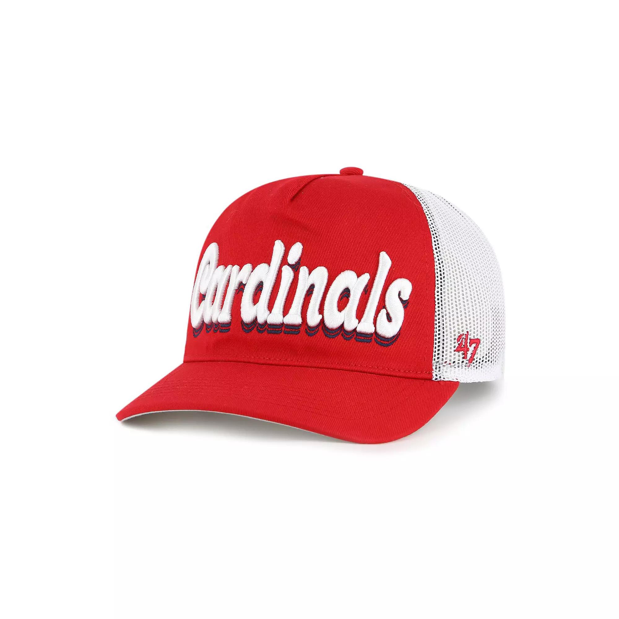 Women's '47 Red St. Louis Cardinals Biloxi Hitch Adjustable Hat Product Image