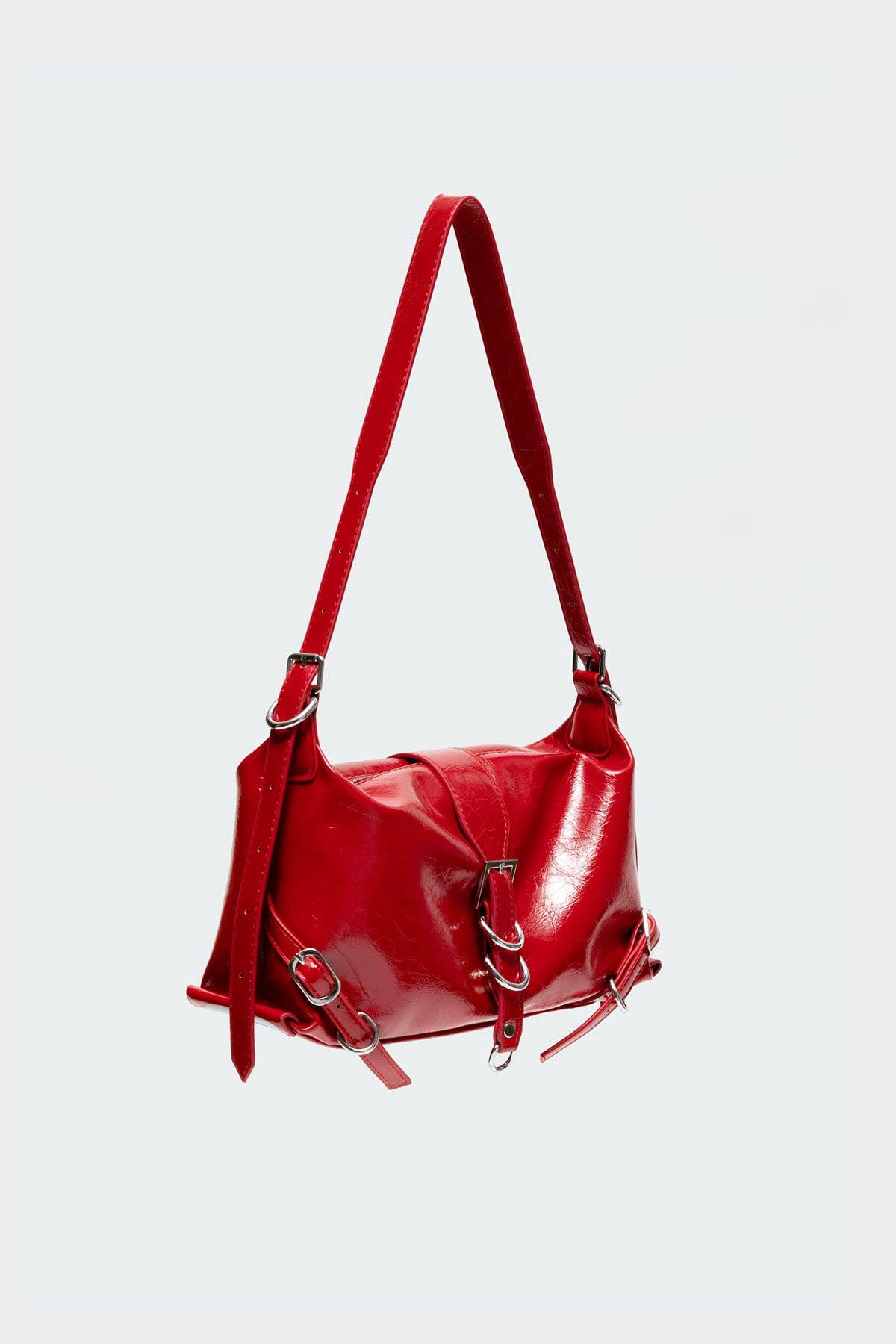 Marlie Faux Leather Shoulder Bag Product Image