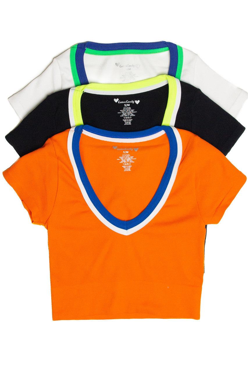 Deep V Seamless Ringer Product Image