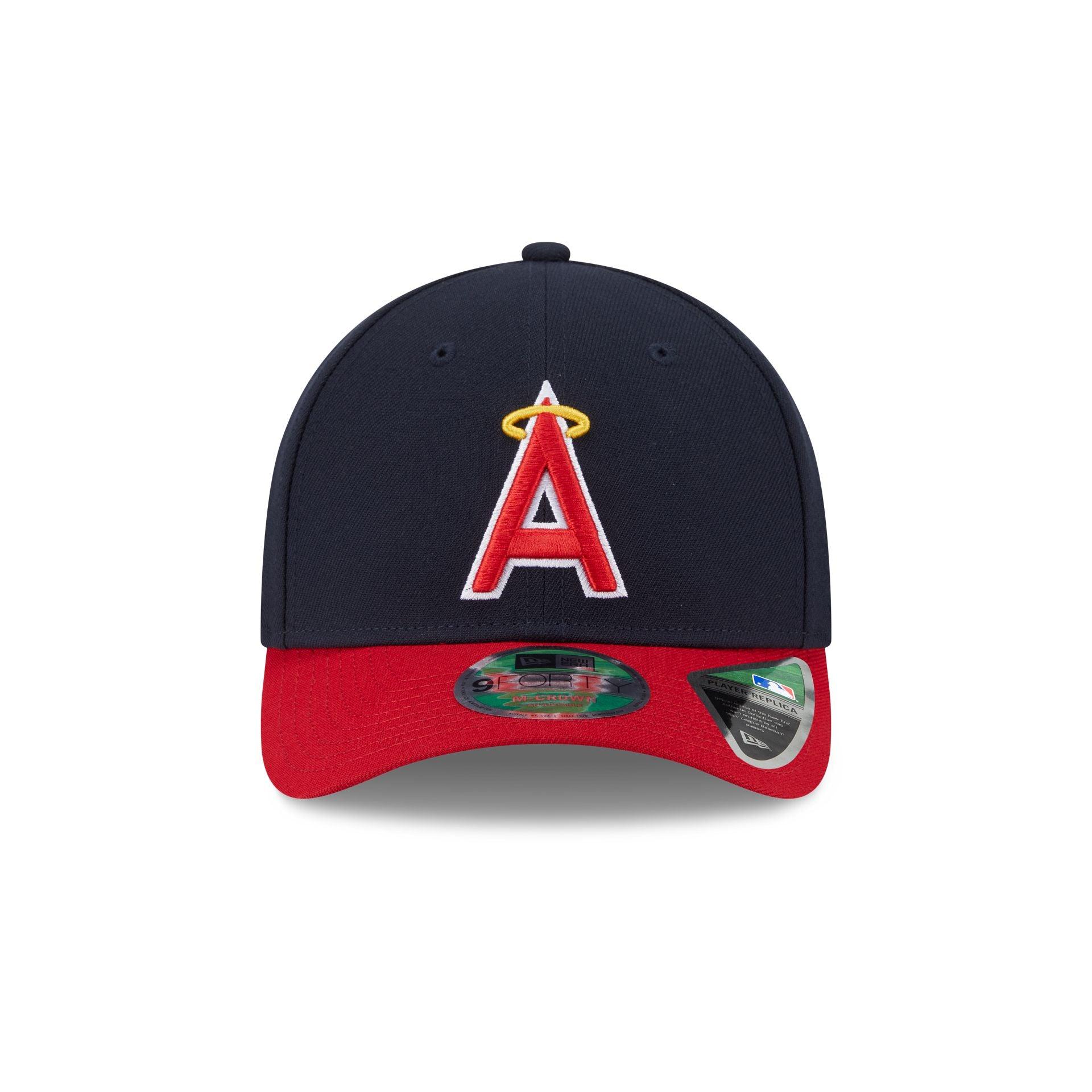 Los Angeles Angels Alt Authentic Collection 9FORTY M-Crown Snapback Hat Male Product Image