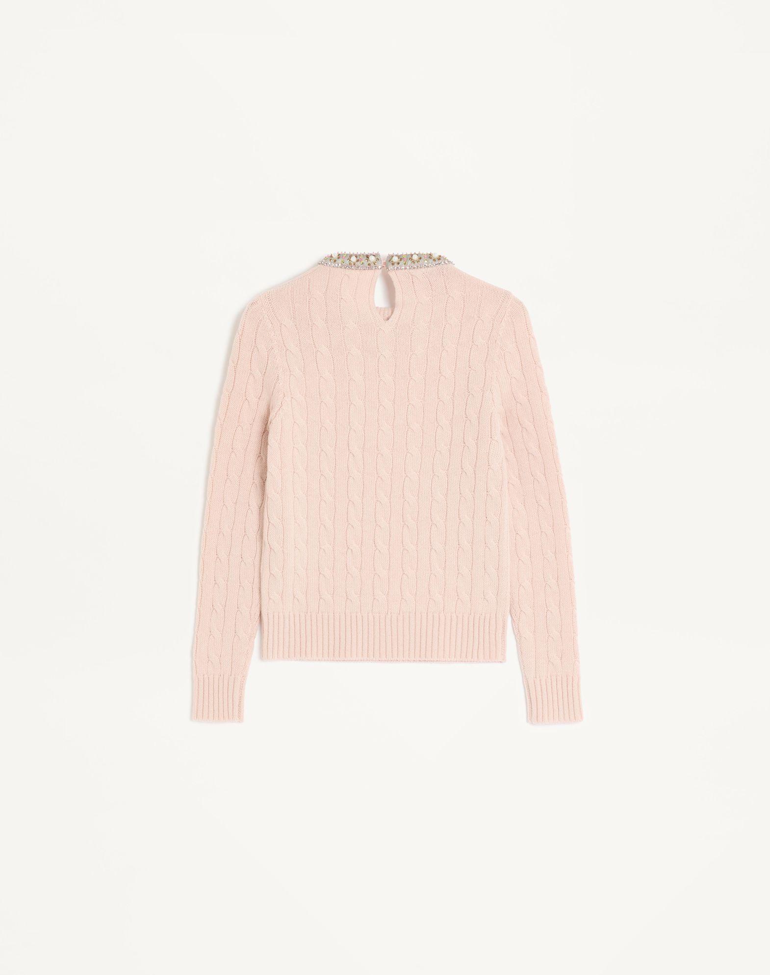 EMBROIDERED WOOL SWEATER Product Image