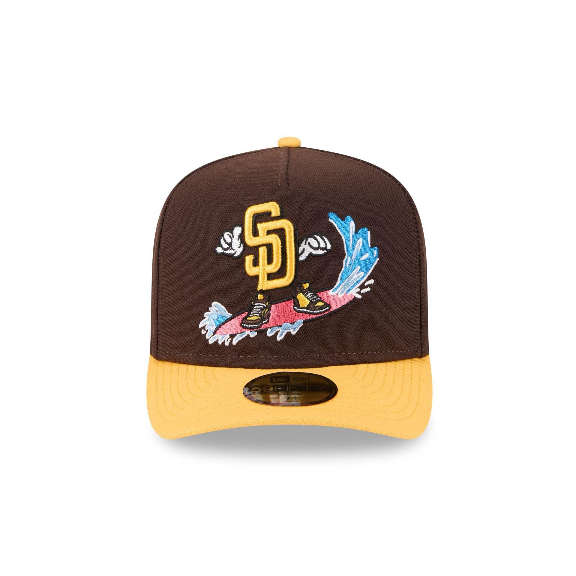 San Diego Padres Cartoon 59FIFTY A-Frame Fitted Hat Male Product Image