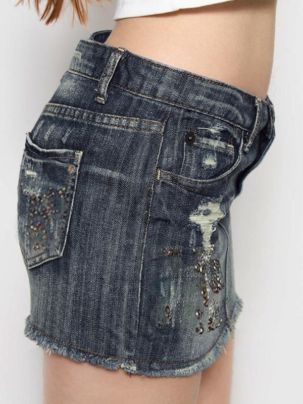 American Street Aged Mini Skirt Product Image