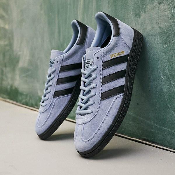 Mens adidas Handball Spezial Athletic Shoe - Tactile / Core Black / Gold Metallic Product Image
