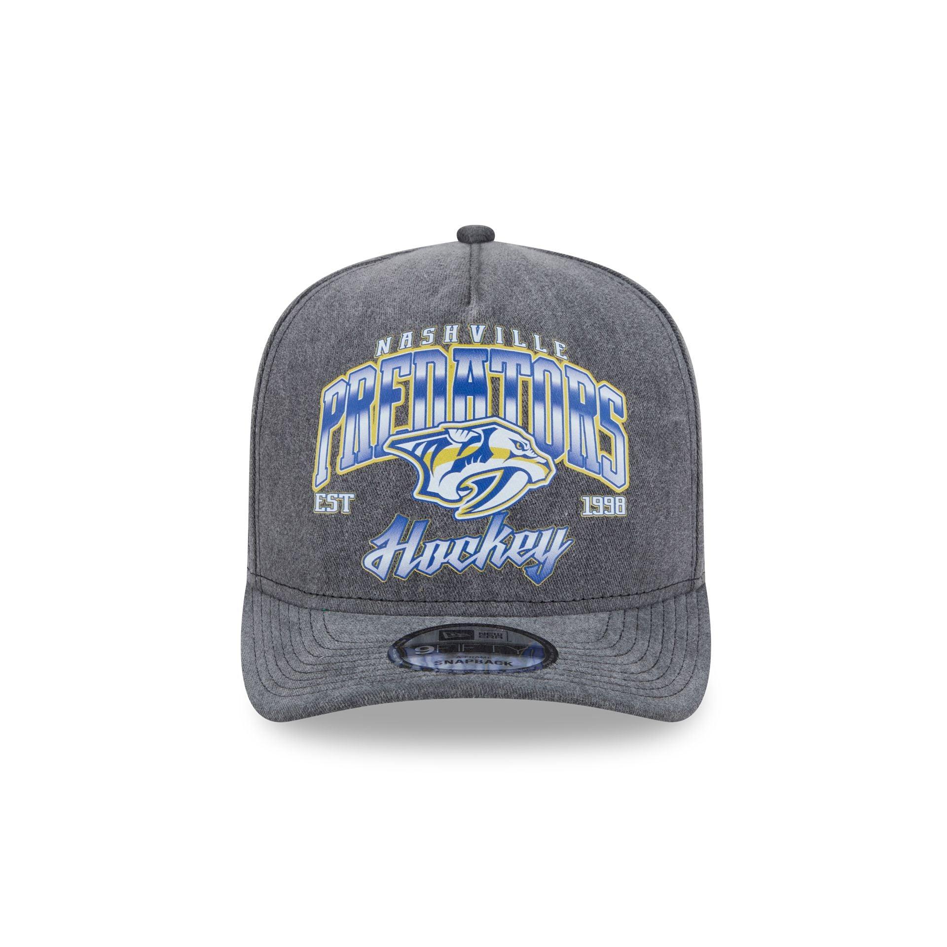 Nashville Predators Washed 9FIFTY A-Frame Snapback Hat Male Product Image