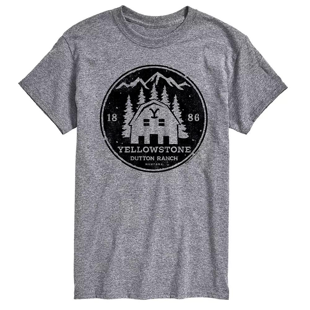 Big & Tall Yellowstone Dutton Ranch Graphic Tee, Men's,  Product Image