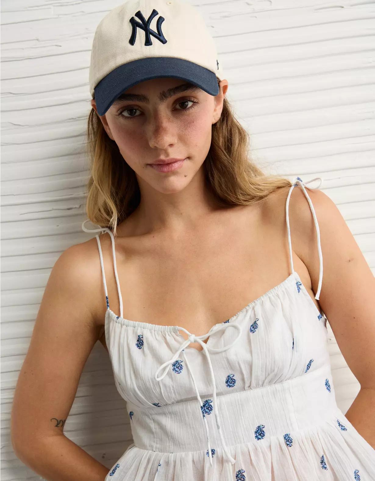 AE Tie Strap Corset Tank Top Product Image