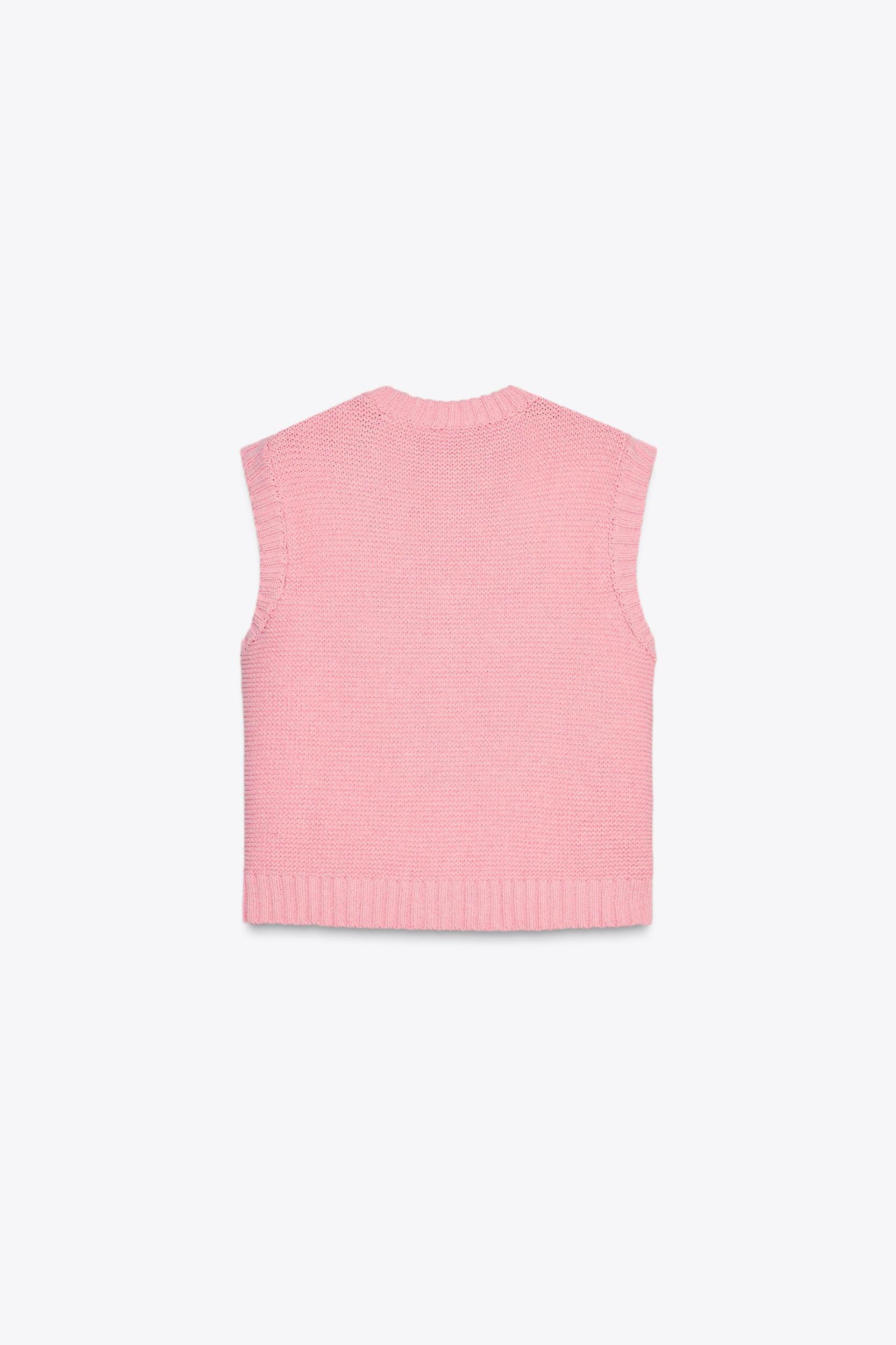 KNIT VEST TOP Product Image