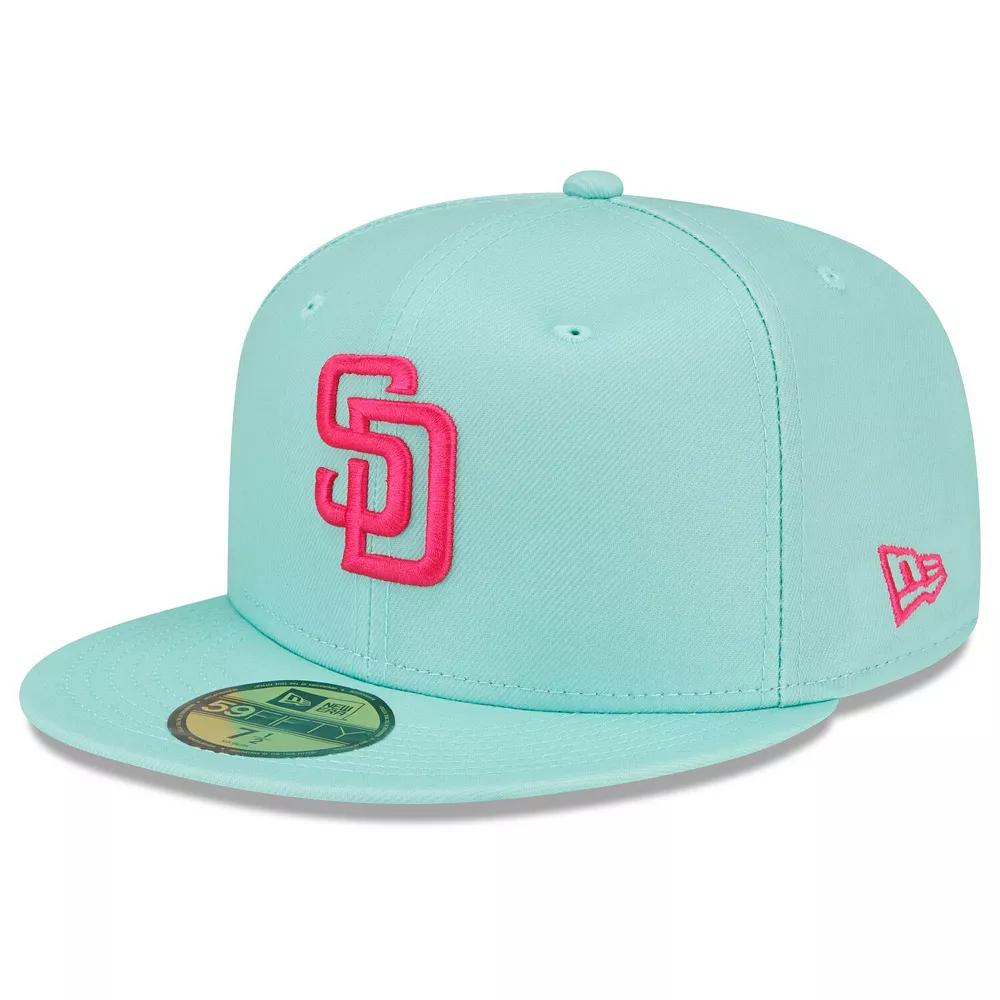 Men's New Era Mint San Diego Padres 2022 City Connect 59FIFTY Fitted Hat,  Product Image