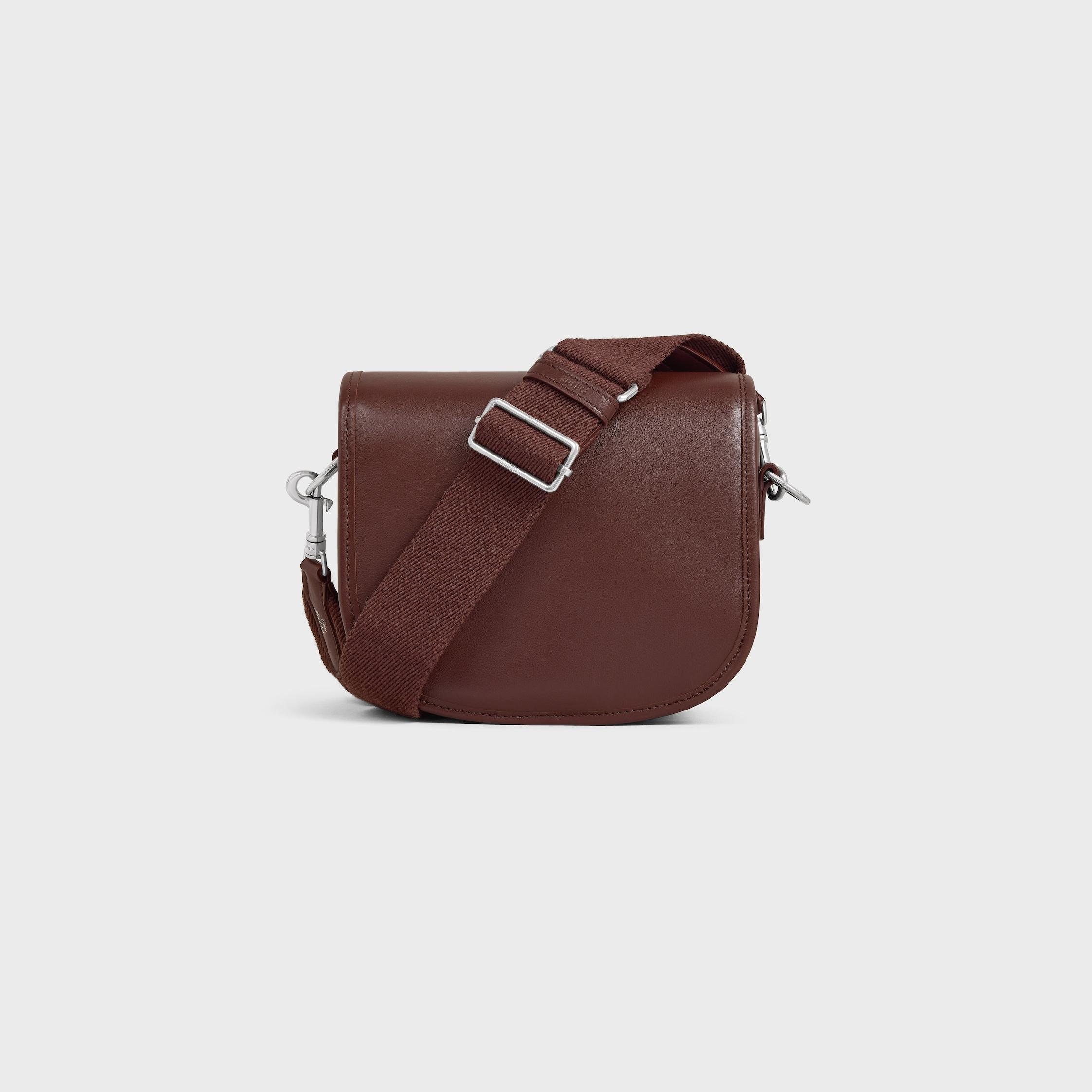 SMALL BESACE STRAP TRIOMPHE IN SUPPLE NATURAL CALFSKIN Product Image