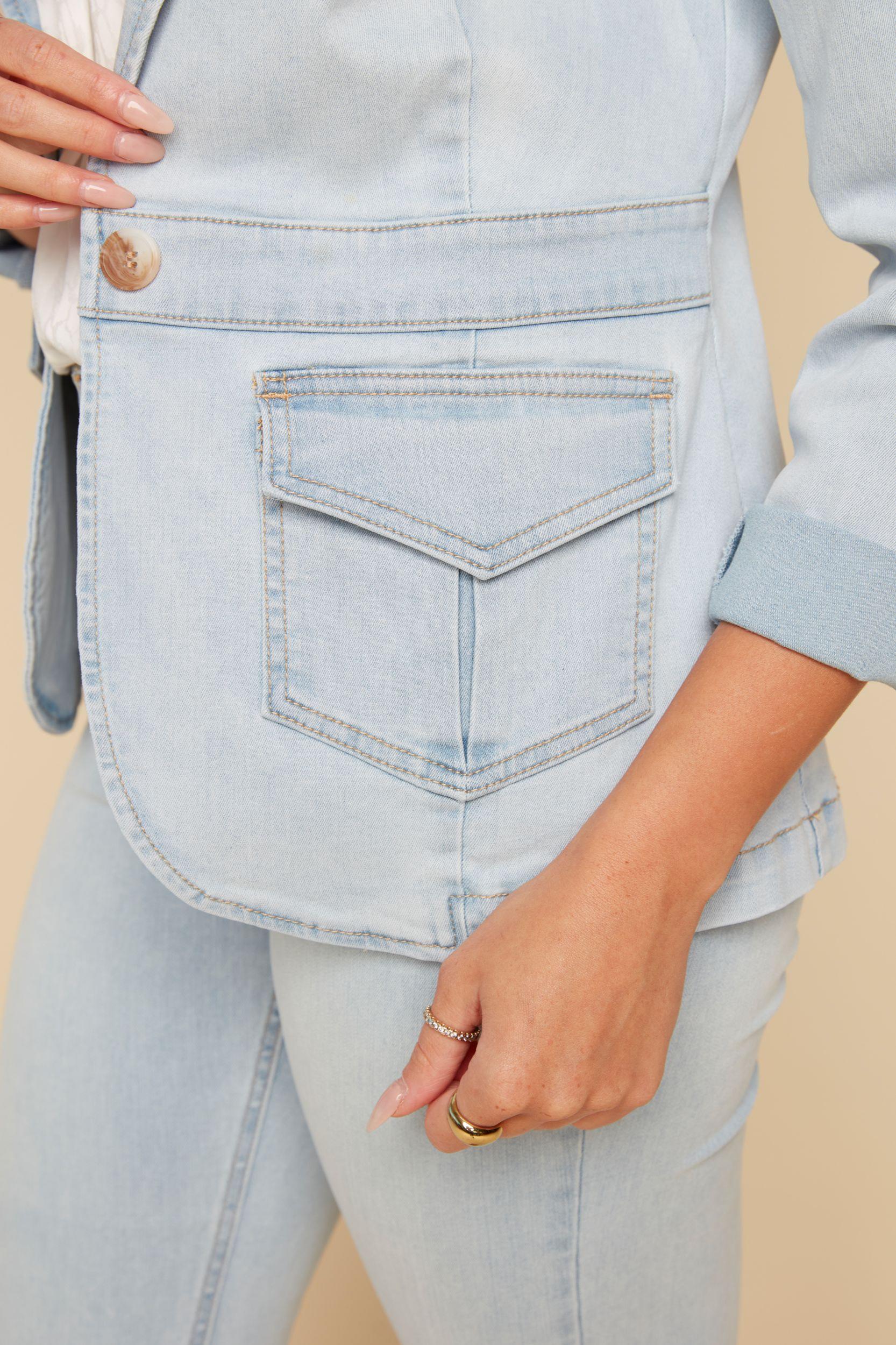 Bleached Wash Jacket Product Image