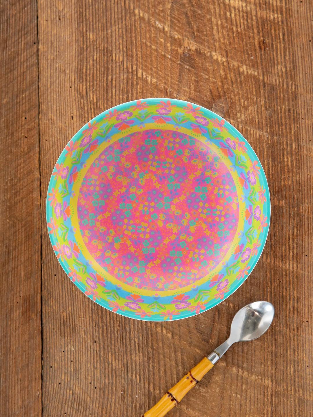 Mix & Match Melamine Dishes - Coral Dinner Plate Product Image
