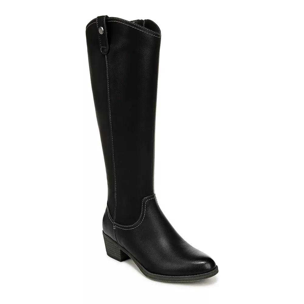 SOUL Naturalizer Zoya Women's Tall Western Boots, Size: 7.5, Black Product Image