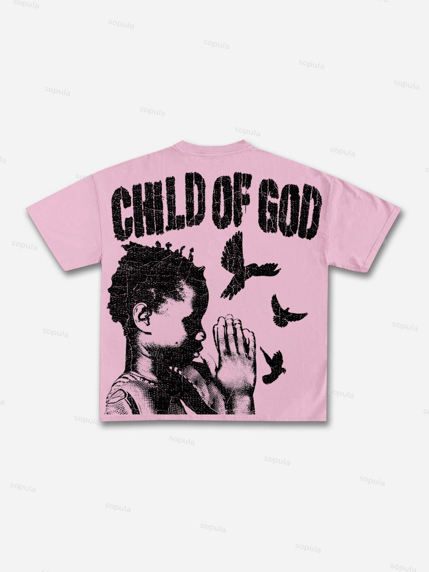 Ambition Legendary Boxer Portrait Dot Graphic Cotton T-shirt Product Image