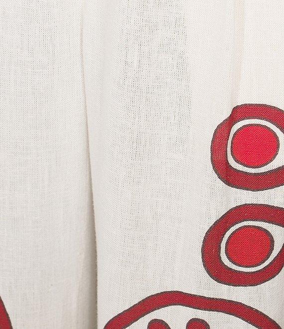 Antonio Melani Collins Printed Linen Blend Coordinating Pants Product Image