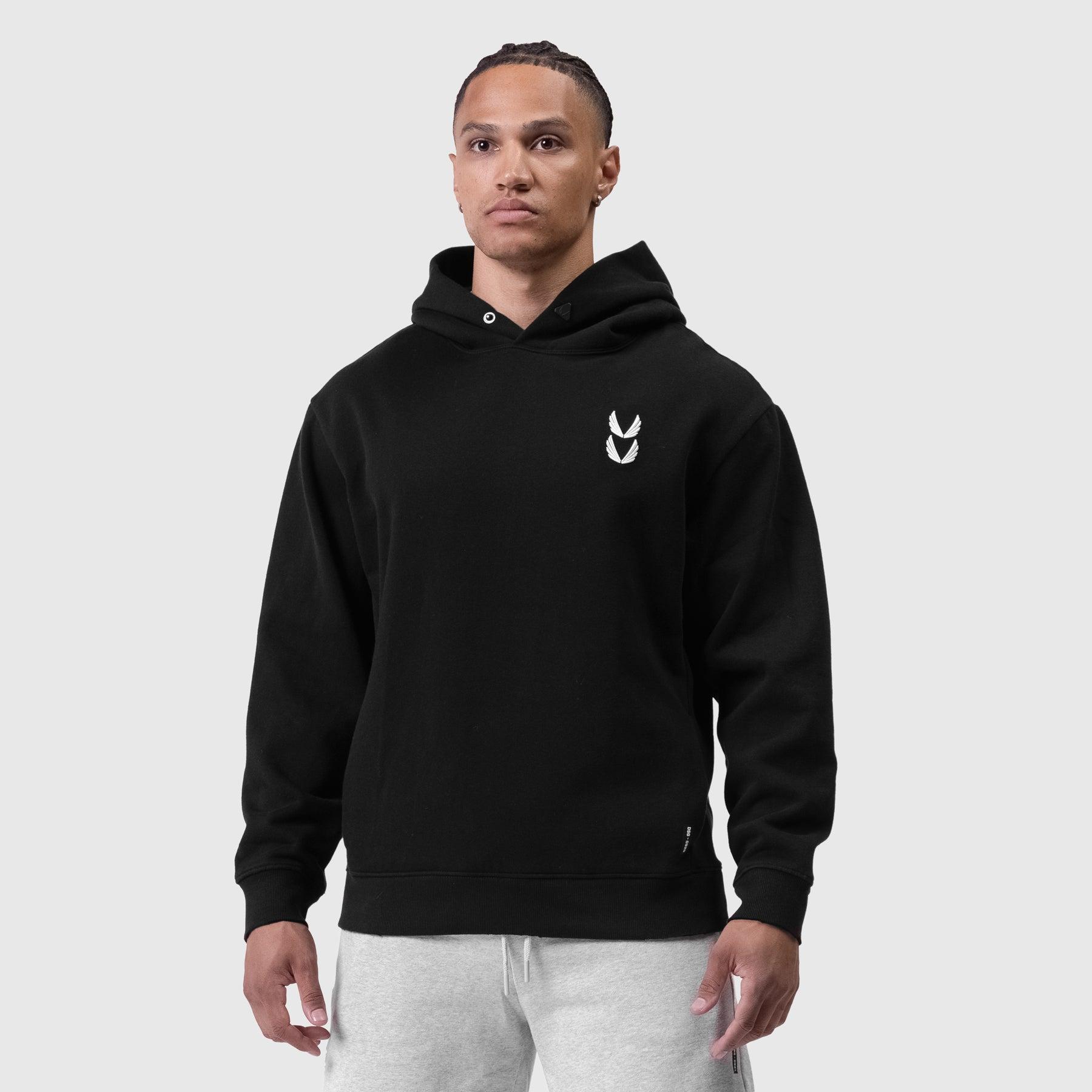 0920. Tech Essential™ Distressed Hoodie - Faded Navy Product Image