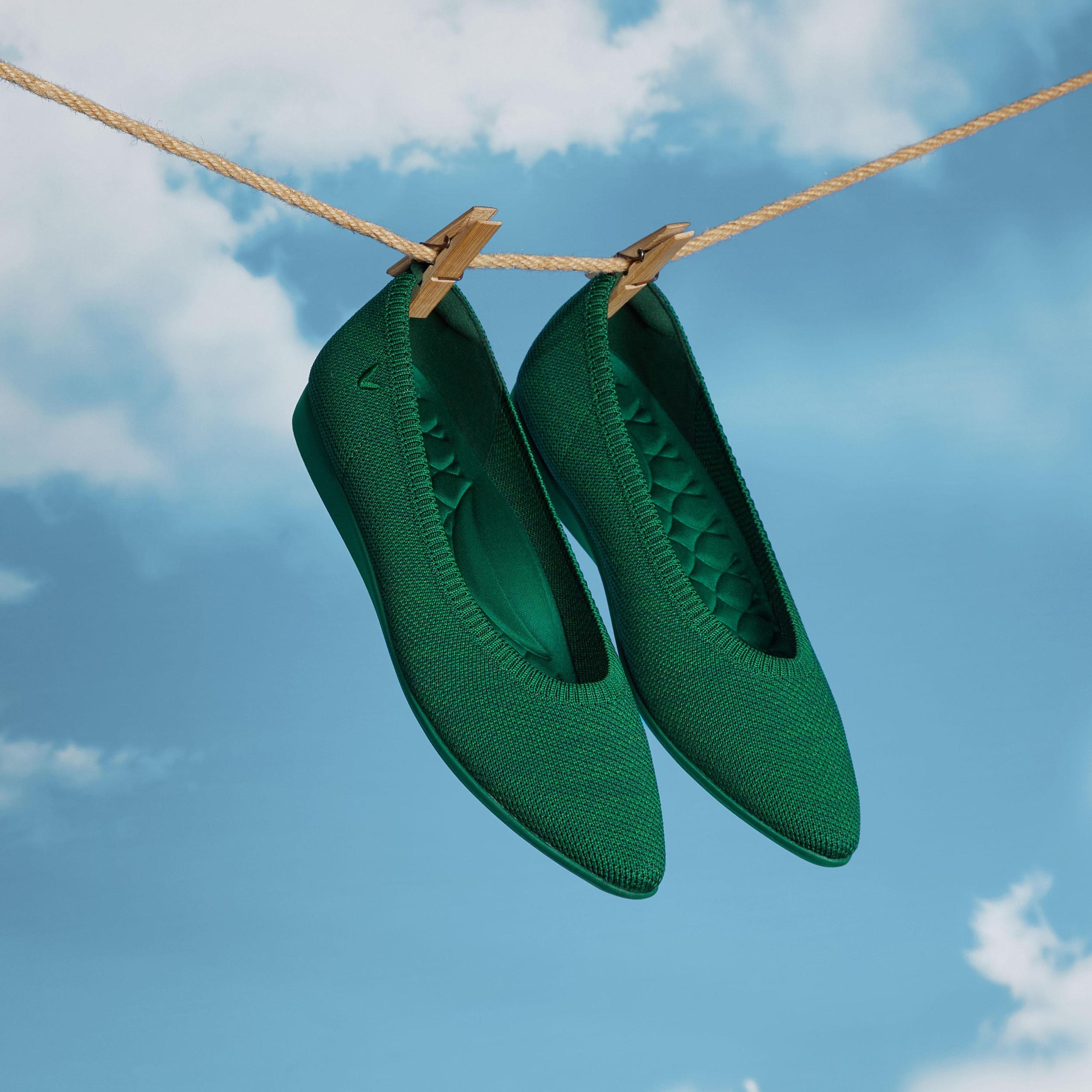 Lightweight Pointed-Ballet Flats (Aria Walker) Product Image