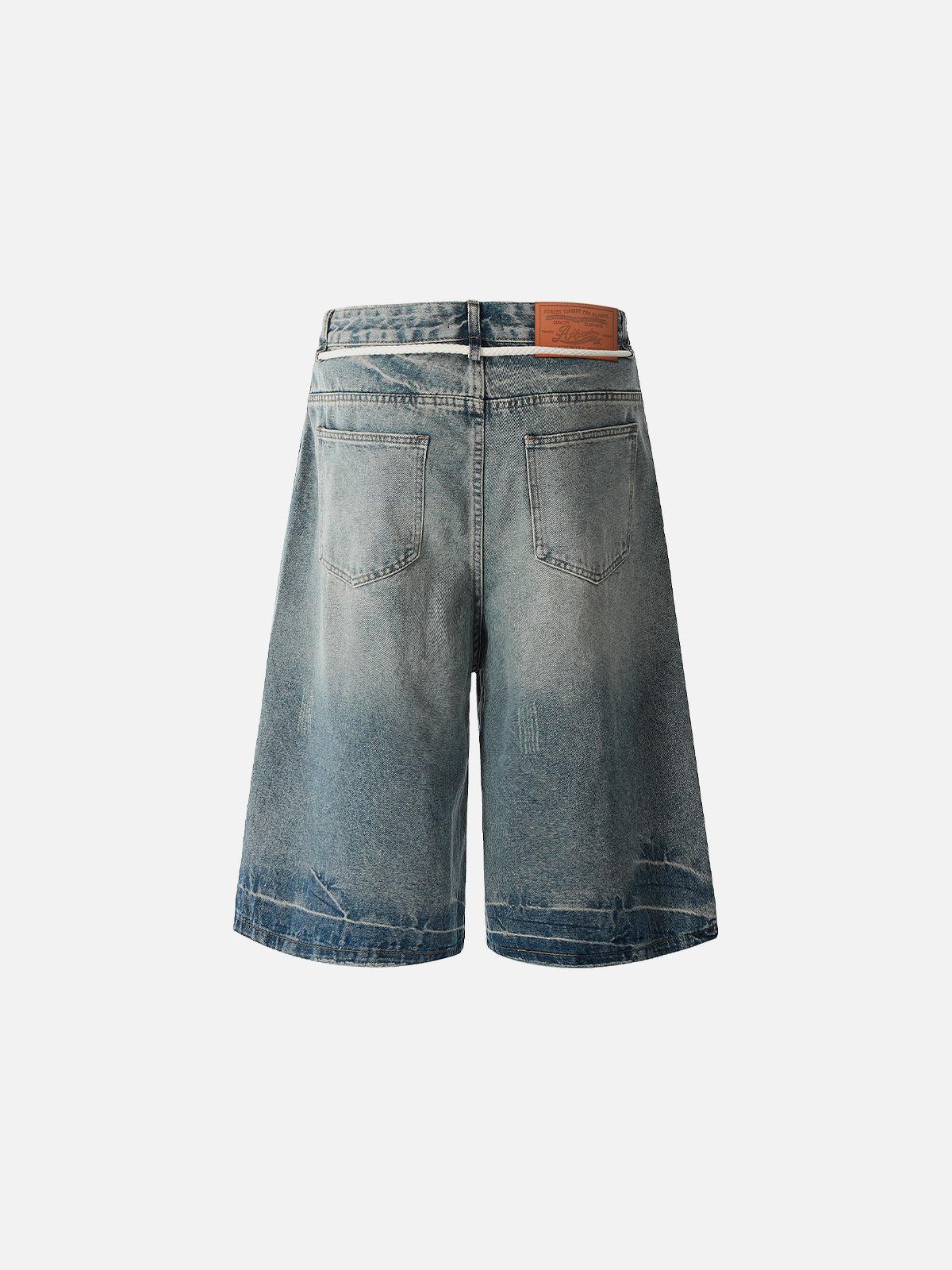 Aelfric Eden Lightning Print Longline Jorts Product Image