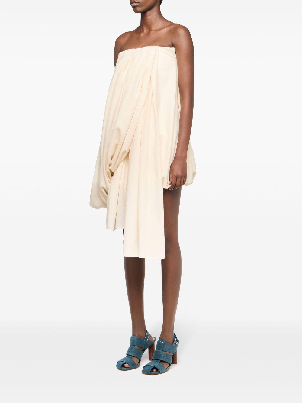 draped bustier dress Product Image