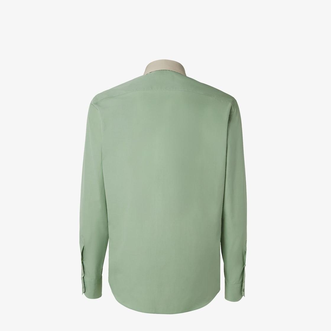 ShirtLight green poplin shirt Product Image