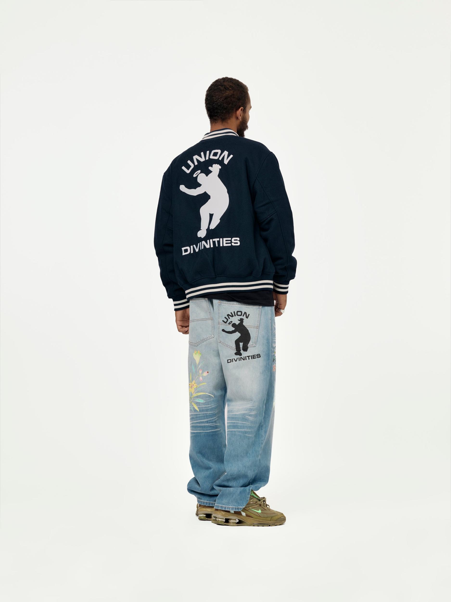 Divinities x Union Varsity Jacket (Navy) Product Image