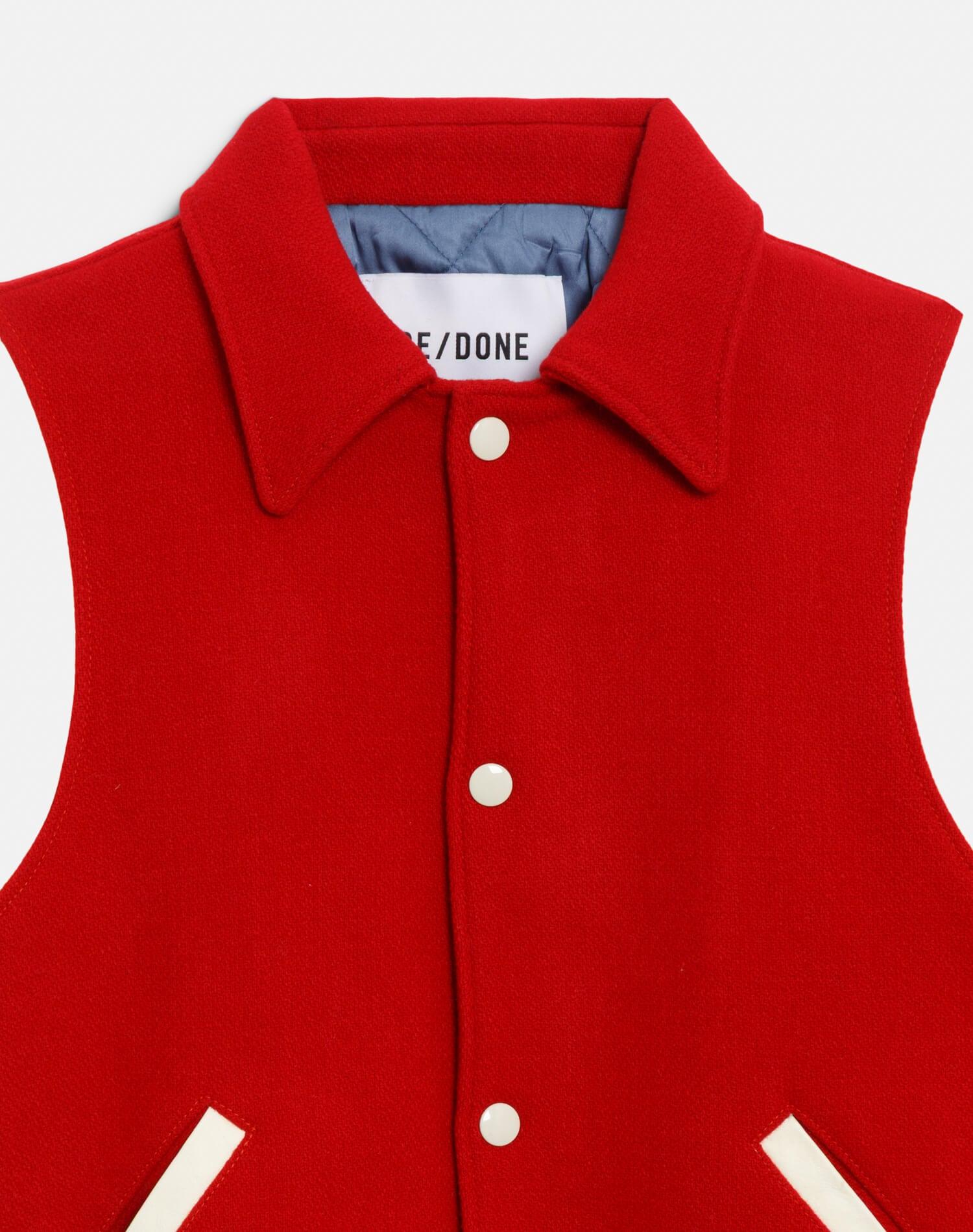 Varsity Jacket - Red Product Image