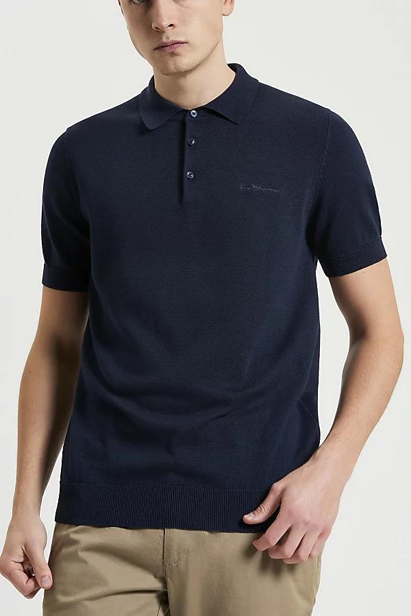 Ben Sherman Signature SS Polo Top Mens at Urban Outfitters Product Image