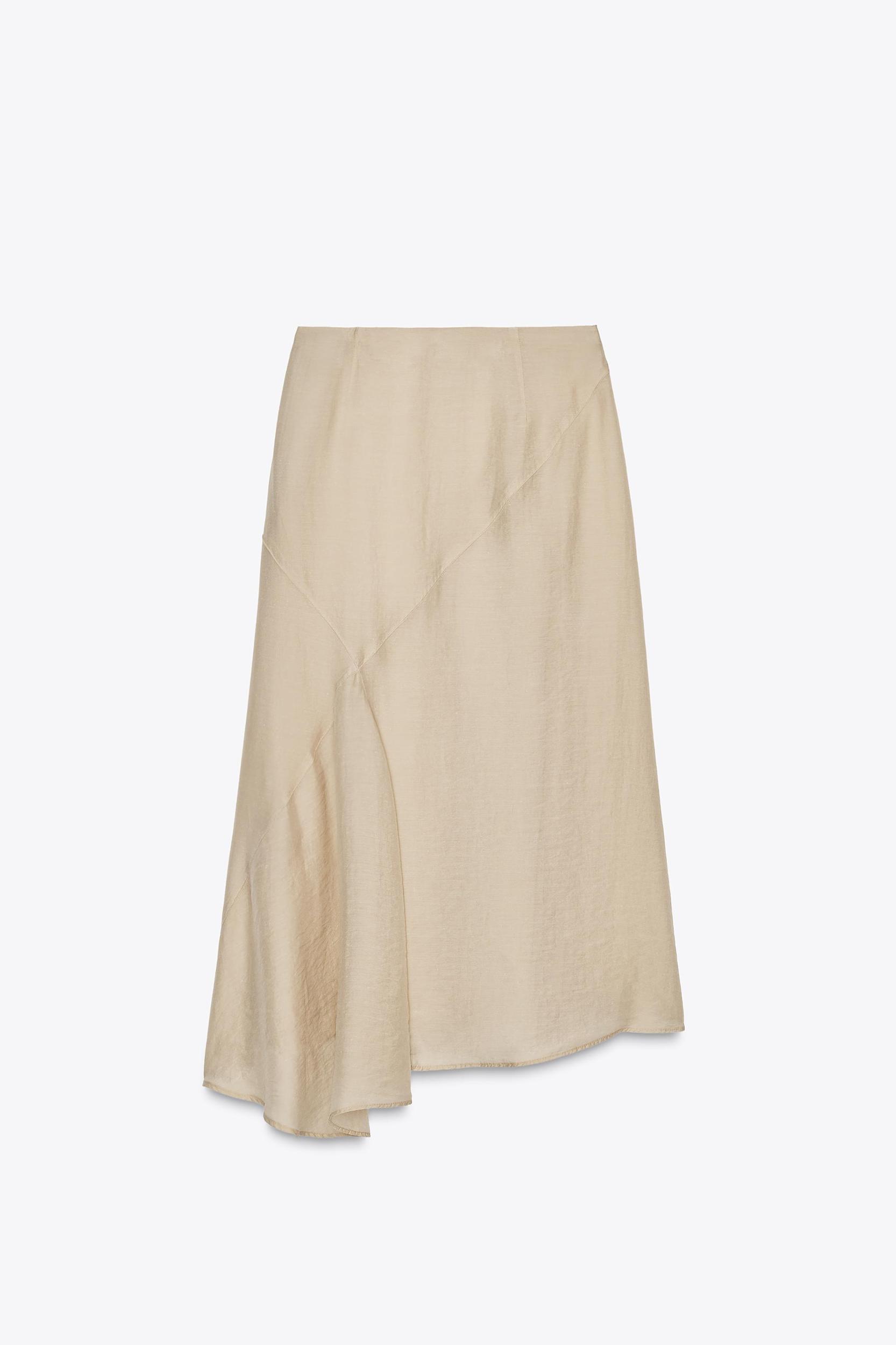 SEMI-SHEER FLOWY SKIRT Product Image