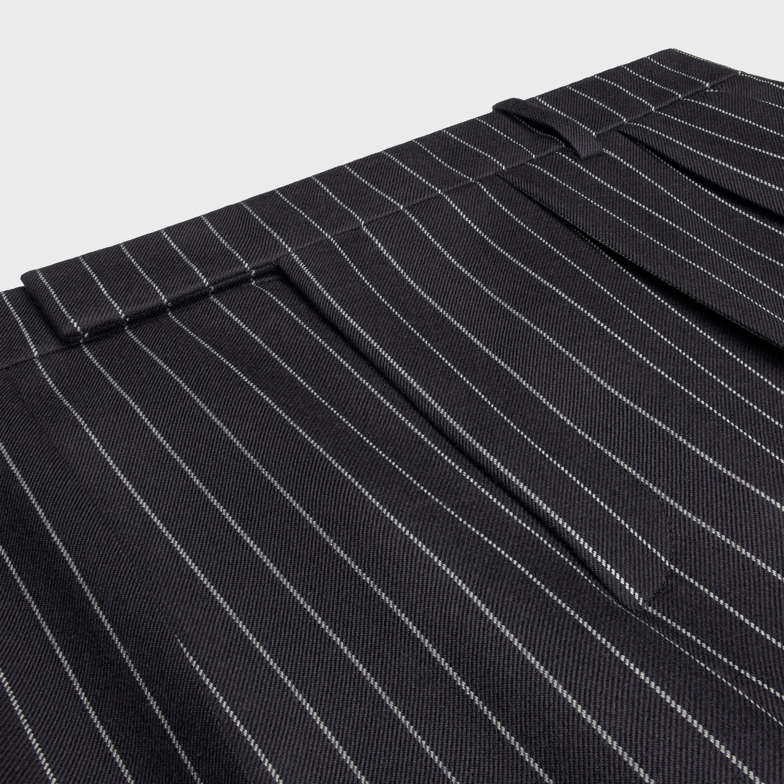 keith pants in striped wool gabardine Product Image