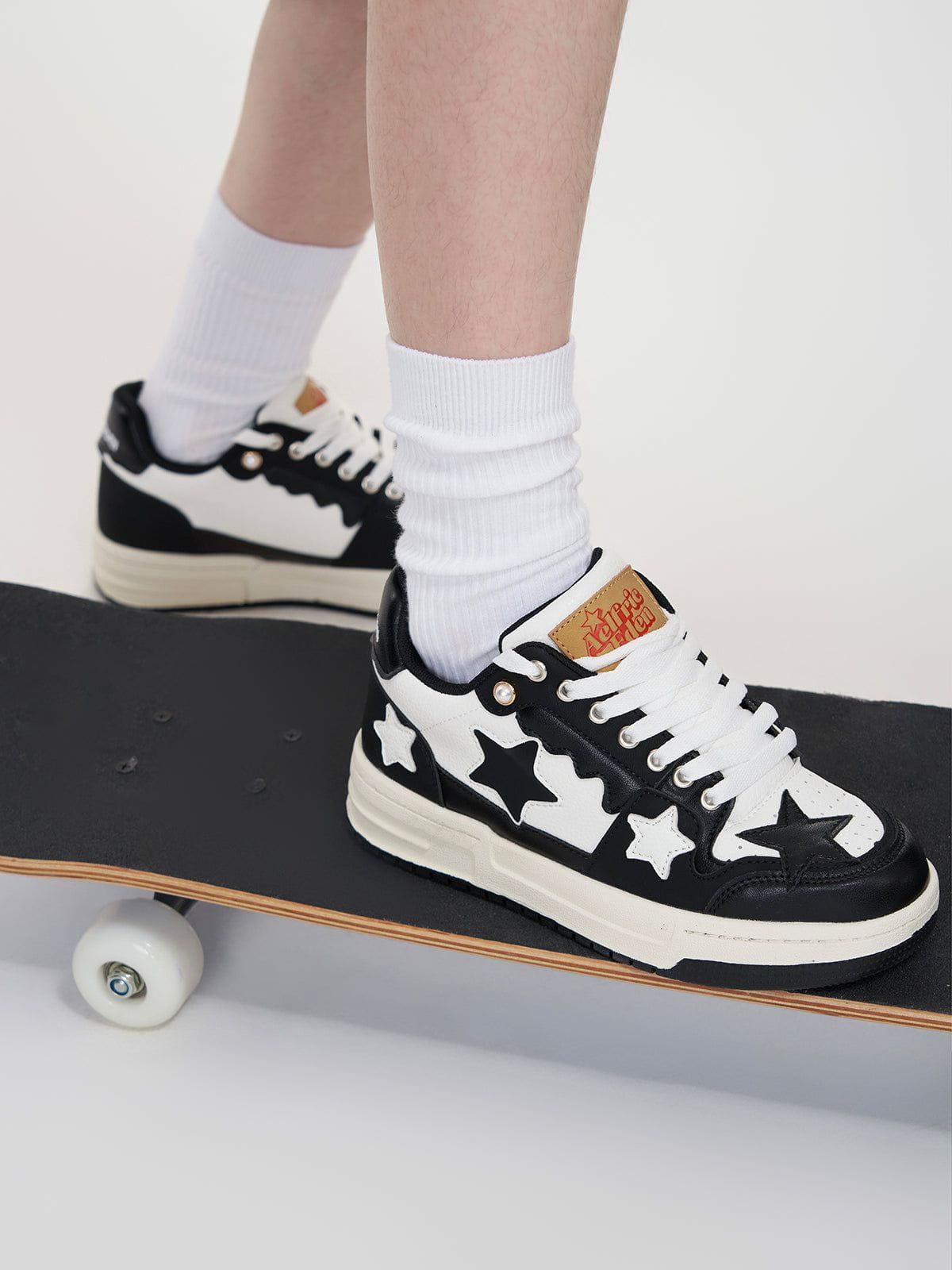 StarryClimb Star Thick Bottom Skate Shoes Product Image