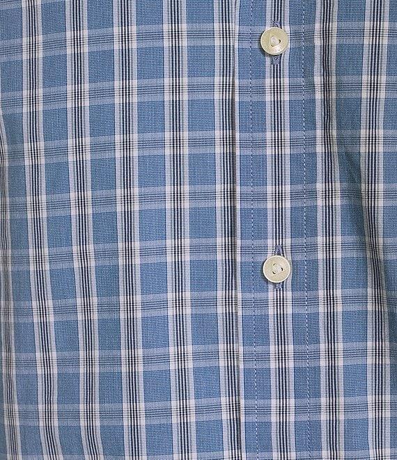 Cremieux Blue Label Classic Fit Capri Washed Plaid Poplin Long Sleeve Woven Shirt Product Image