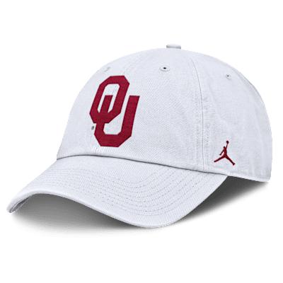 Nike Men's Oklahoma Sooners Primetime Club Jordan Brand College Adjustable Hat Product Image