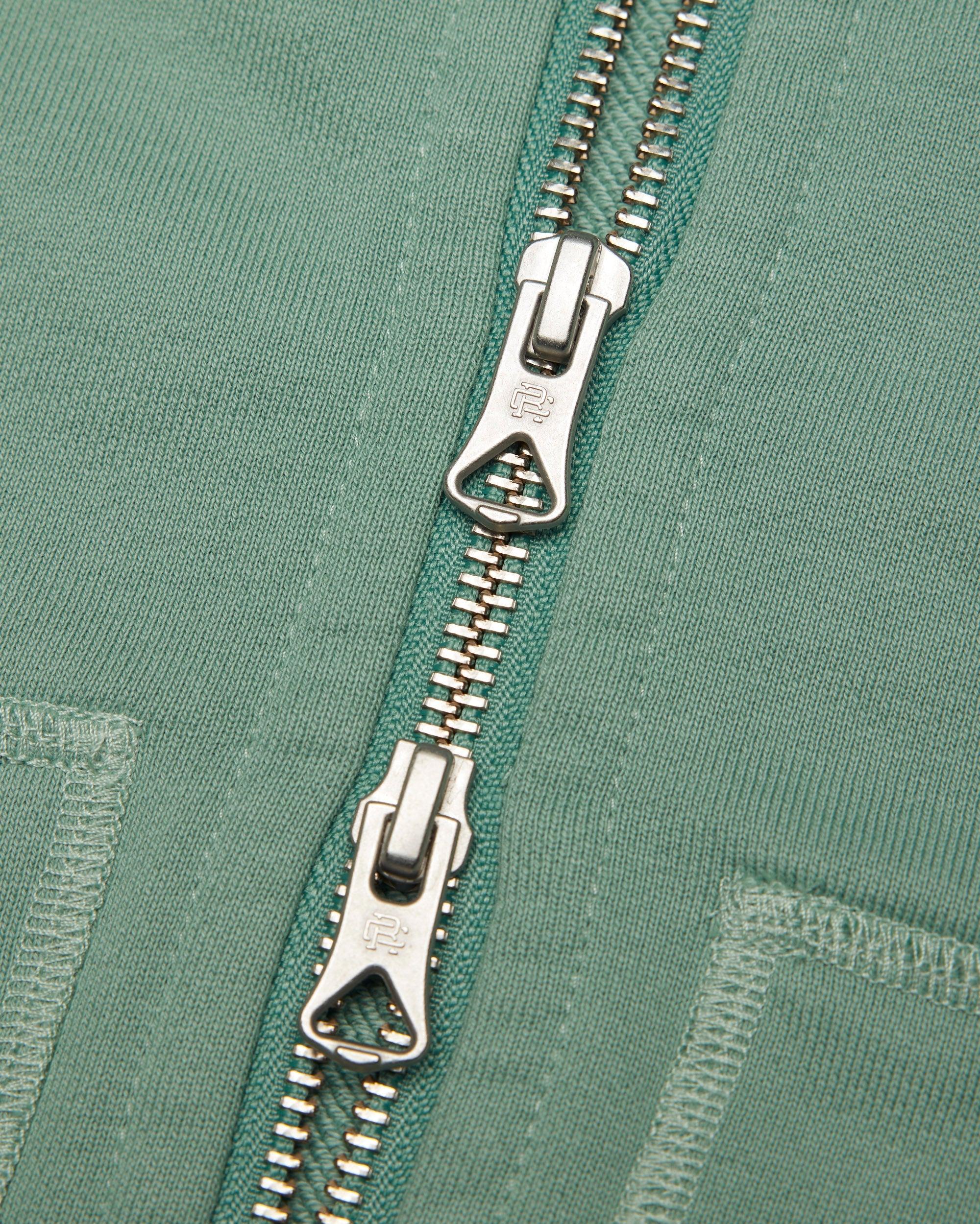 Midweight Terry Standard Zip Hoodie Male Product Image