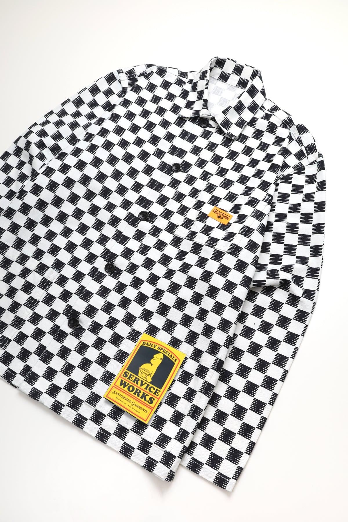 Service Works - Classic Chore Shirt - Mono Checker Product Image